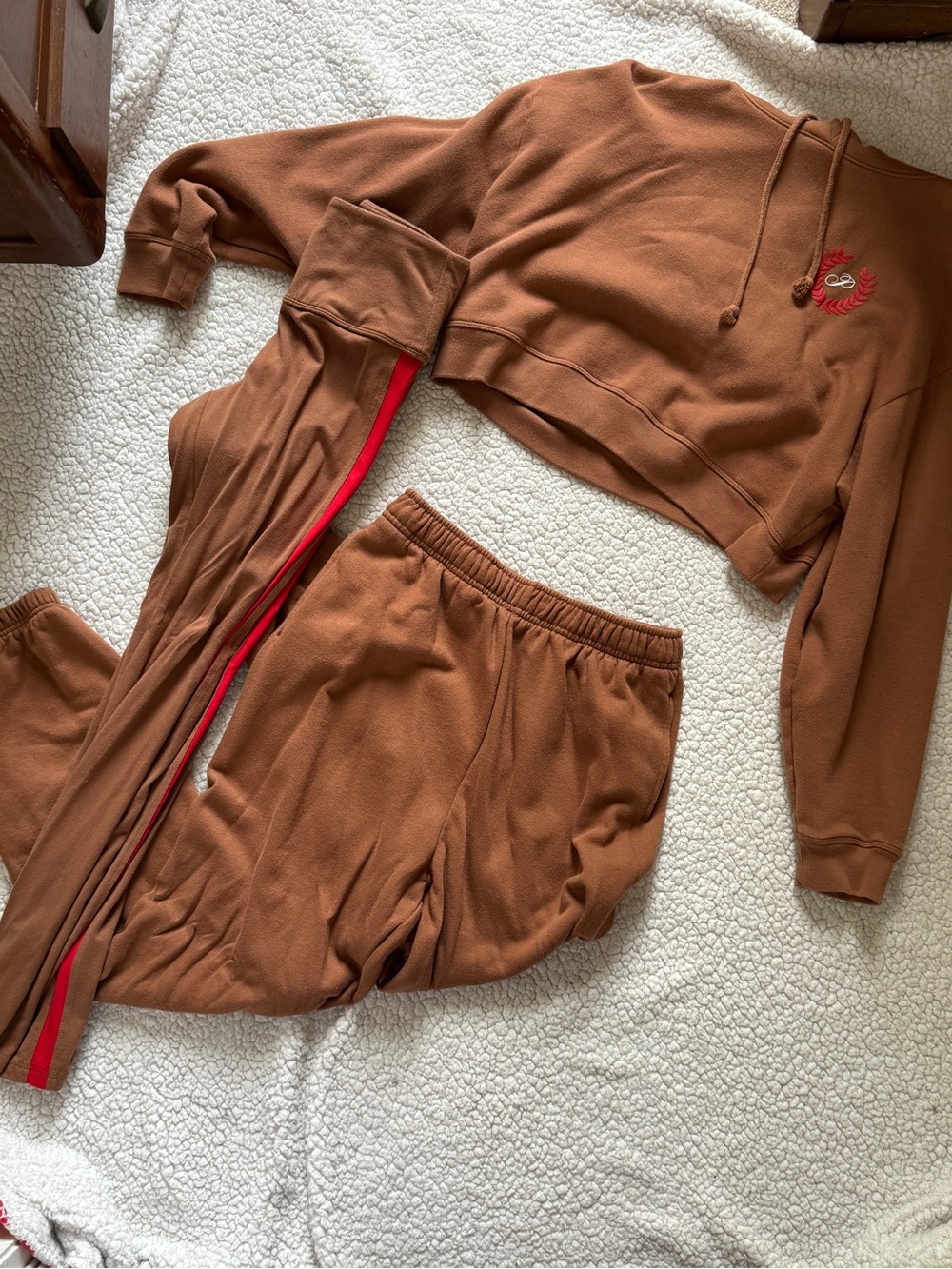 vs pink 3 lounge set